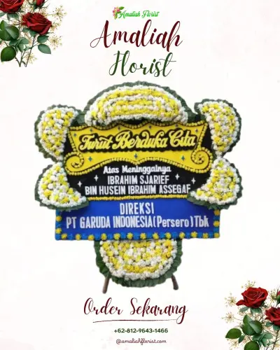 Papan Bunga Duka di Sokayasa